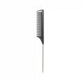 Carbon Fiber Comb Teasing Metal Pin Tail