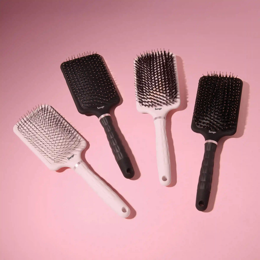 Detangling Paddle Brush - Nylon Bristles with Boar