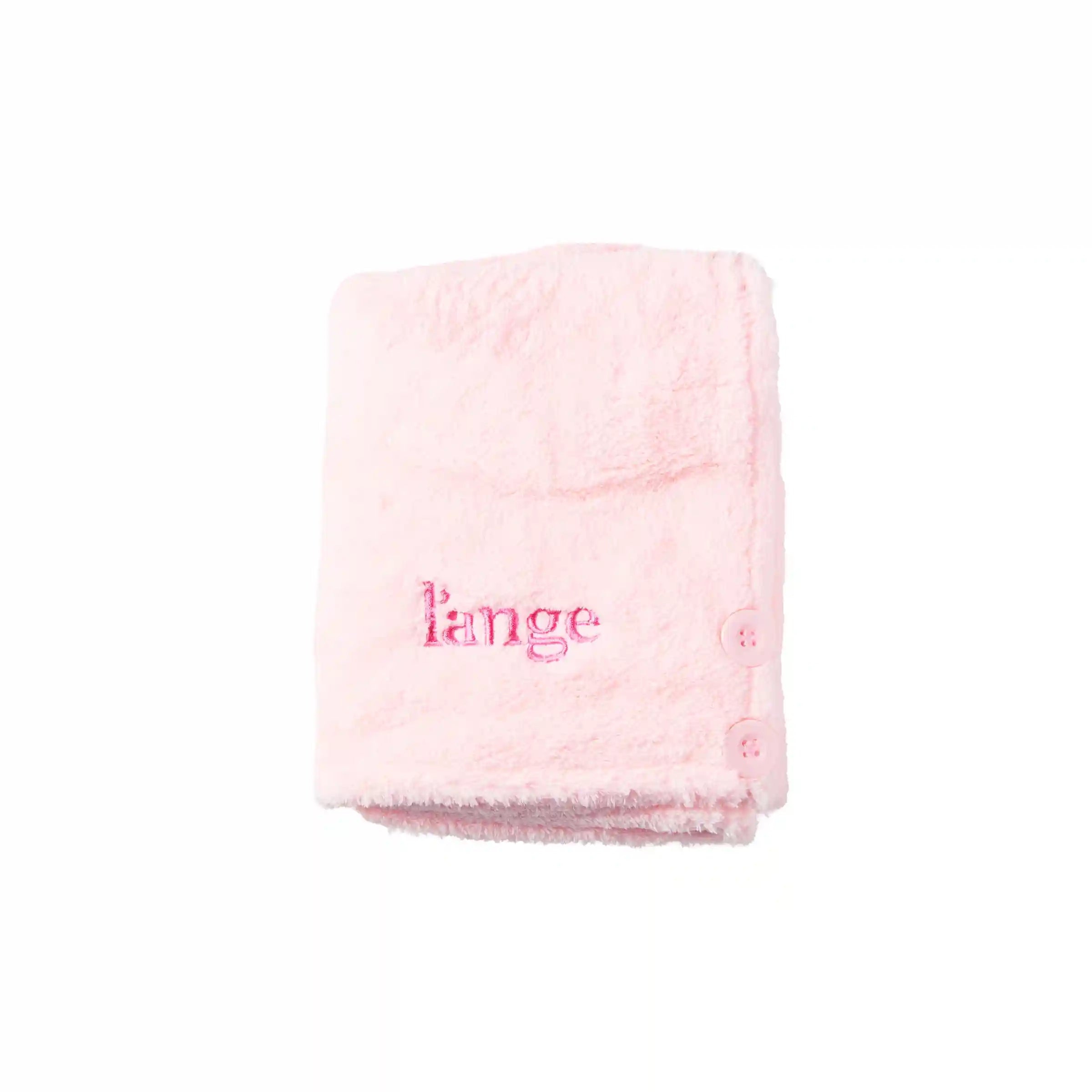 Plush Hair Wrap Towel Medium Ultra-Absorbent Coral Fleece 2-Pack