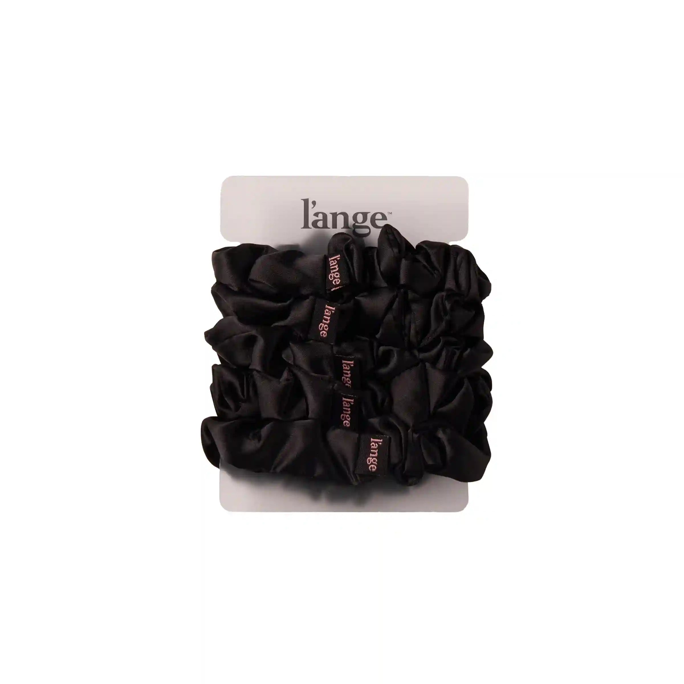 Medium Satin Scrunchies 5 Piece Set