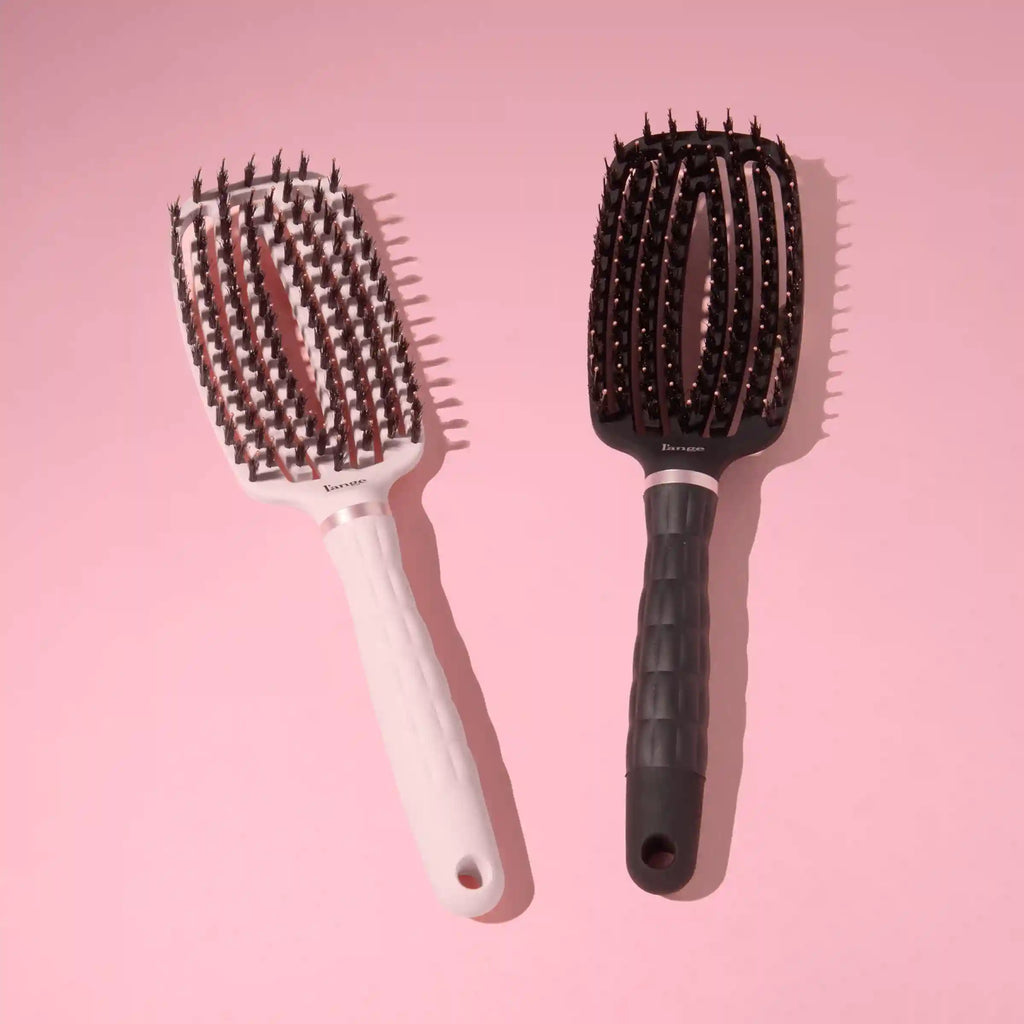 Vented Paddle Brush - Nylon Bristles with Boar